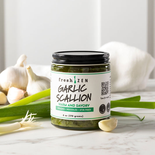 Table For Six Wholesale - Asian Fresh Zen Garlic Scallion Sauce 6 Pack