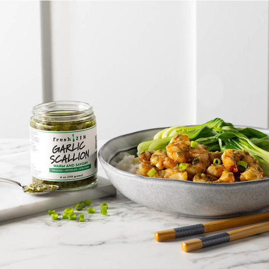 Table For Six Wholesale - Asian Fresh Zen Garlic Scallion Sauce 6 Pack