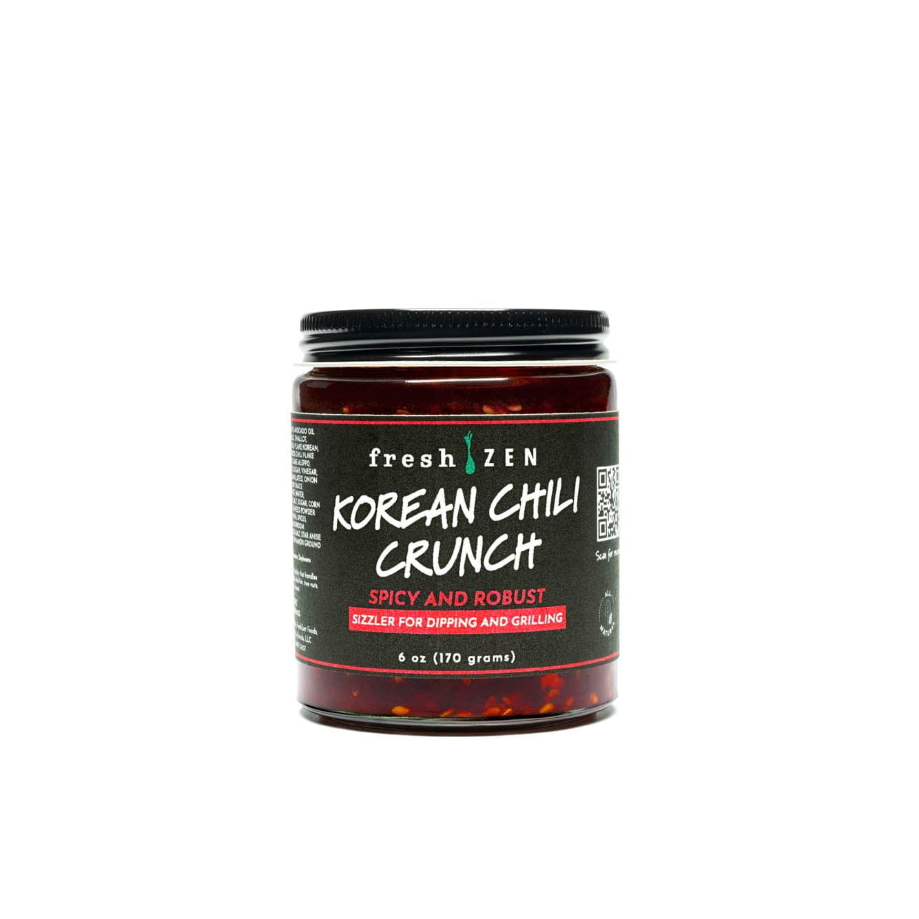 Table For Six Wholesale - Asian Fresh Zen Korean Chili Crunch Sauce 6 Pack
