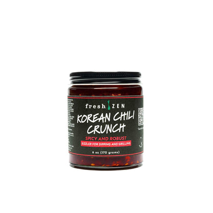 Table For Six Wholesale - Asian Fresh Zen Korean Chili Crunch Sauce 6 Pack