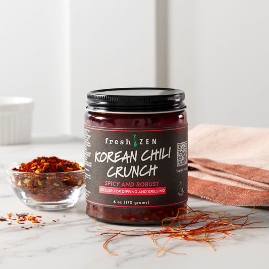 Table For Six Wholesale - Asian Fresh Zen Korean Chili Crunch Sauce 6 Pack