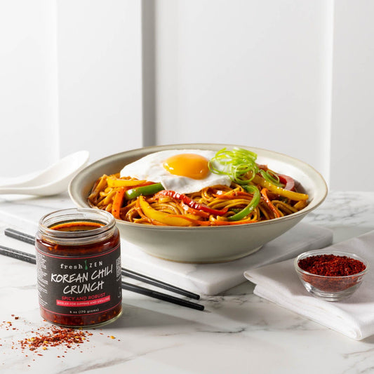 Table For Six Wholesale - Asian Fresh Zen Korean Chili Crunch Sauce 6 Pack