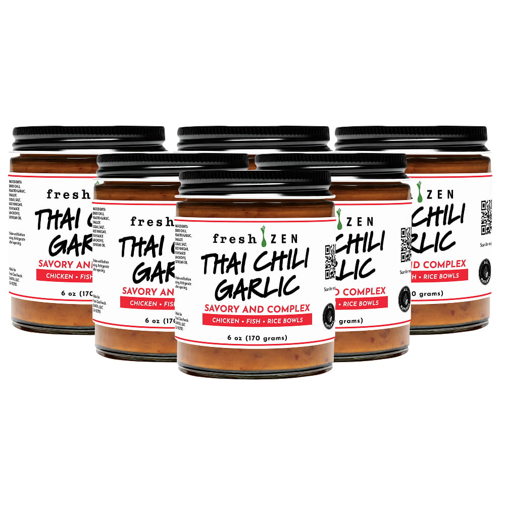 Table For Six Wholesale - Asian Fresh Zen Thai Chili Garlic Sauce 6 Pack