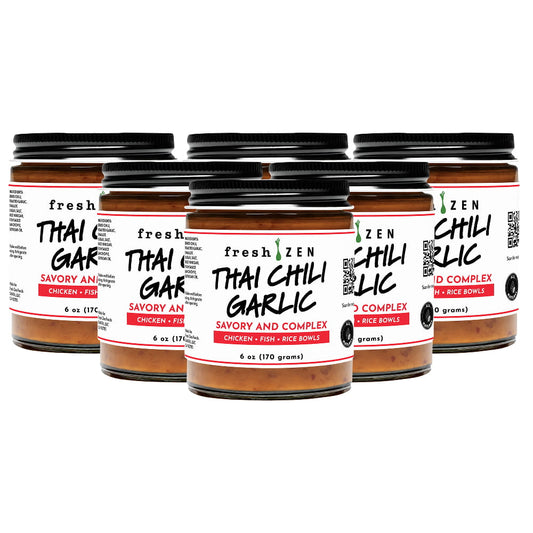 Table For Six Wholesale - Asian Fresh Zen Thai Chili Garlic Sauce 6 Pack