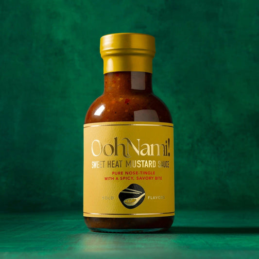 Table For Six Wholesale - Asian OohNami! Sweet Heat Mustard Sauce 6 Pack